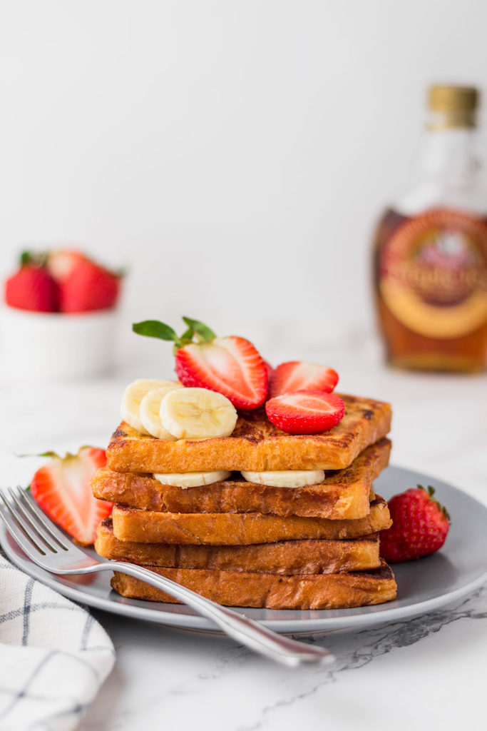 French toast photography