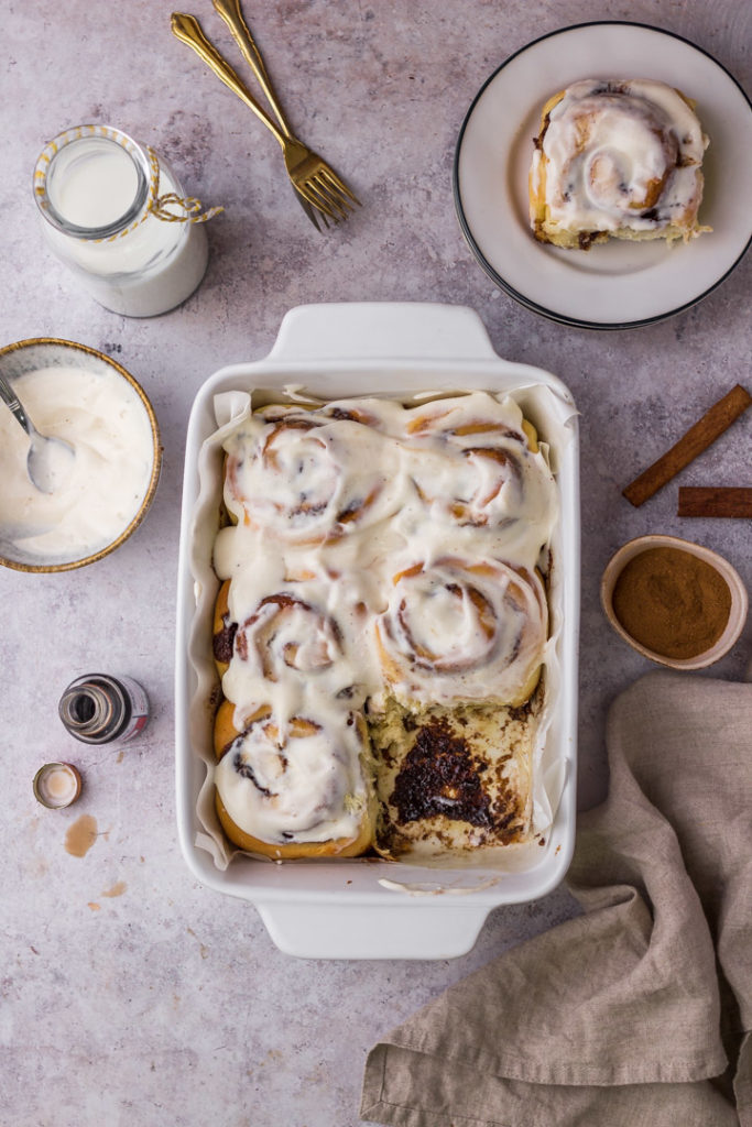 Cinnamon rolls recette