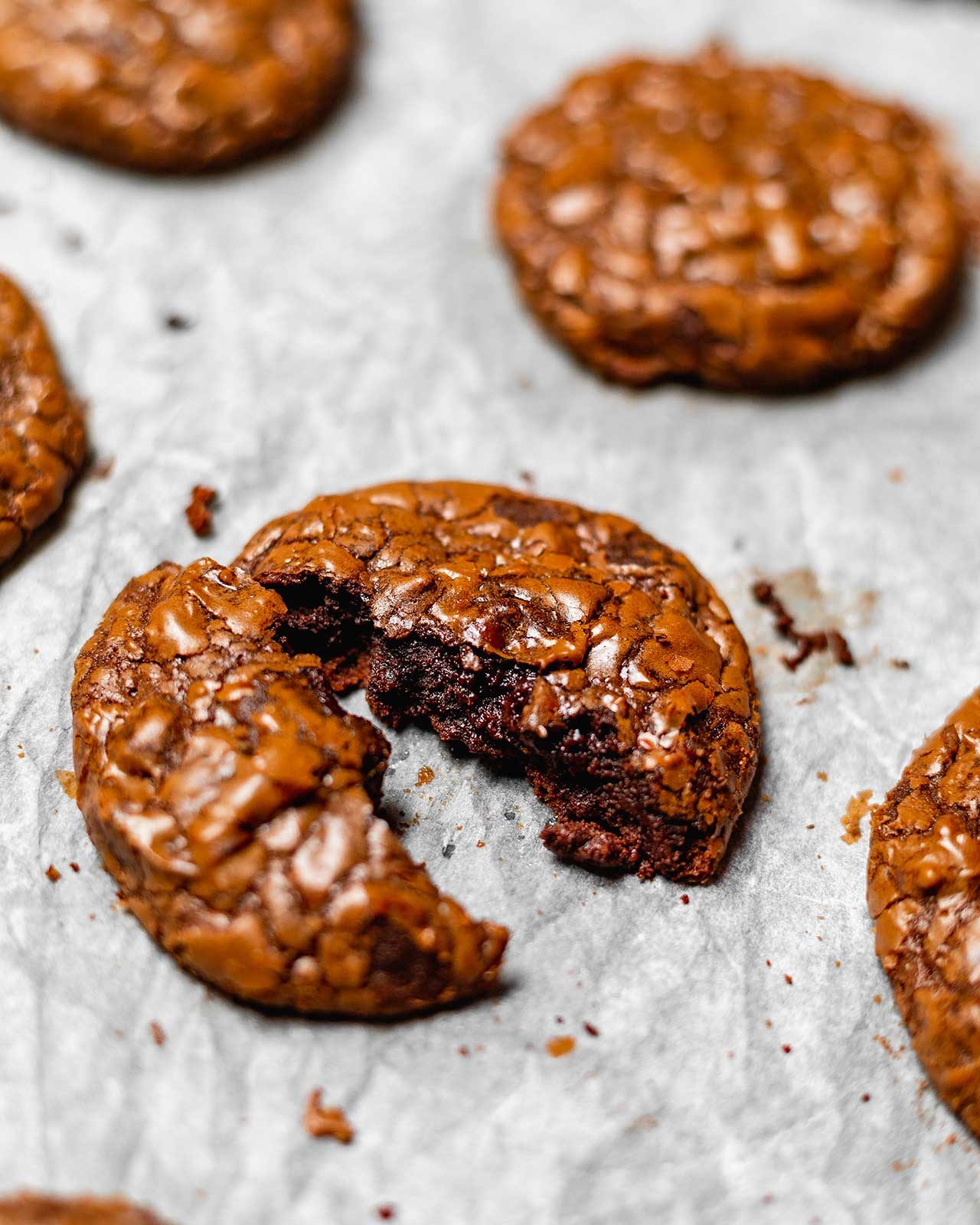 cookies brownies moelleux