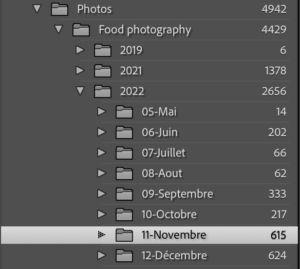 organiser son travail efficacement, sur Lightroom